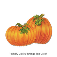 48 Pack Bulk Thanksgiving Pumpkin Cutouts