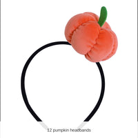 12 Pack Bulk Festive Pumpkin Headband Perfect for Fall & Thanksgiving