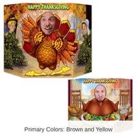 6 Pack Bulk Thanksgiving Turkey Photo Prop