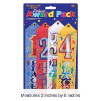 6 Pack Bulk 1st/2nd/3rd/4th Place Award Pack Ribbons