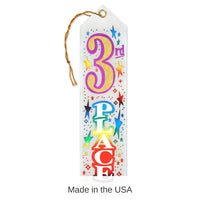 6 Pack Bulk 3rd Place Award Ribbon
