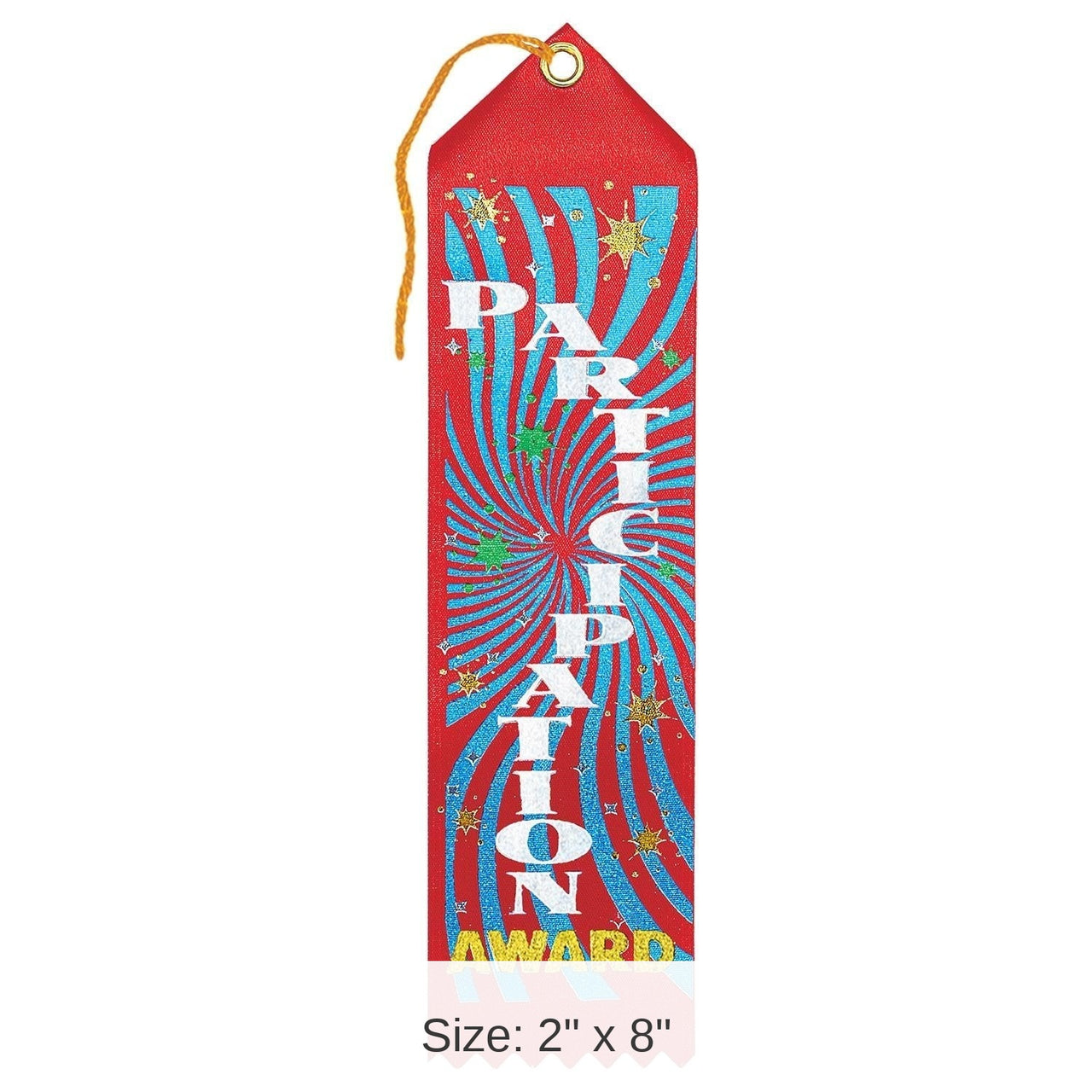 6 Pack Bulk Participation Award Ribbon