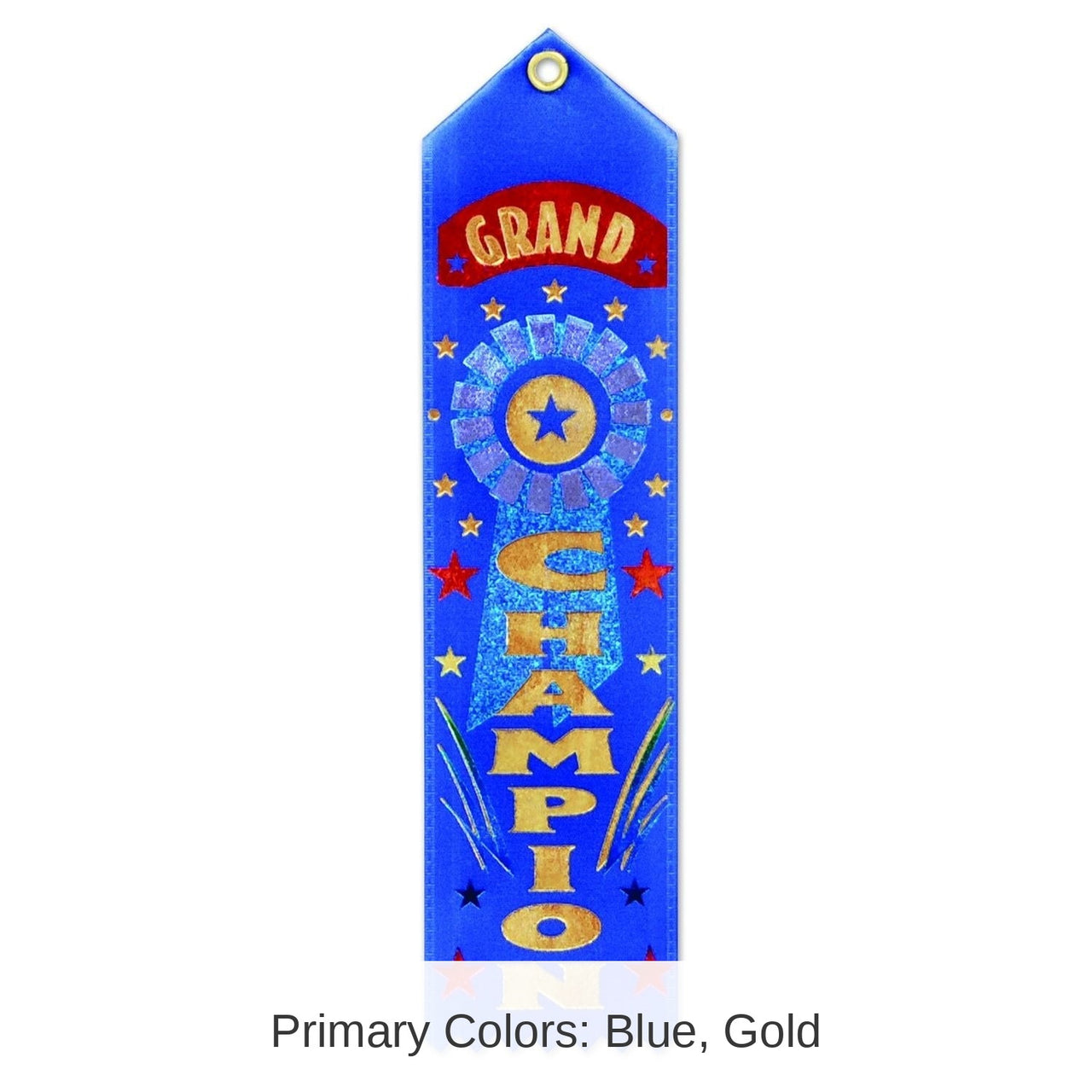 6 Pack Bulk Grand Champion Award Ribbon