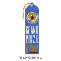 6 Pack Bulk Grand Prize Winner Award Ribbon