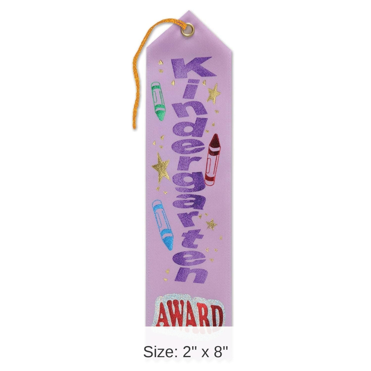 6 Pack Bulk Kindergarten Award Ribbon