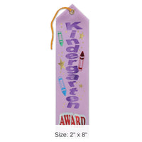 6 Pack Bulk Kindergarten Award Ribbon