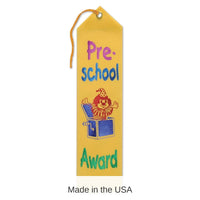6 Pack Bulk Pre-School Award Ribbon