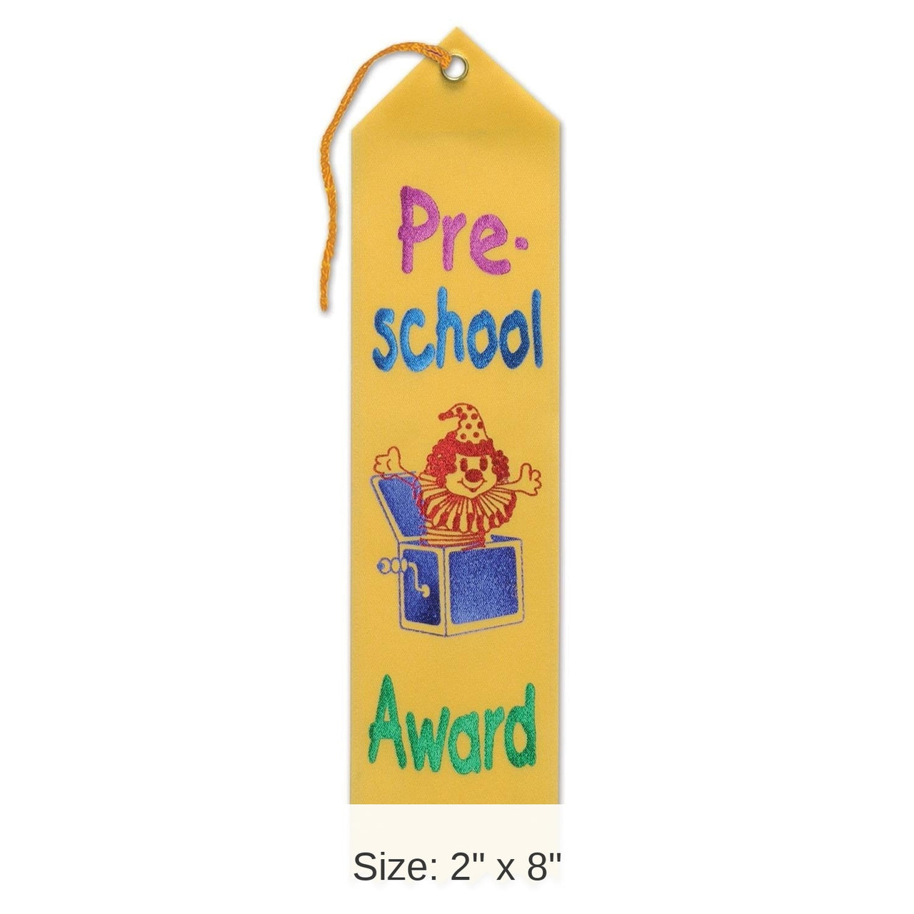 6 Pack Bulk Pre-School Award Ribbon