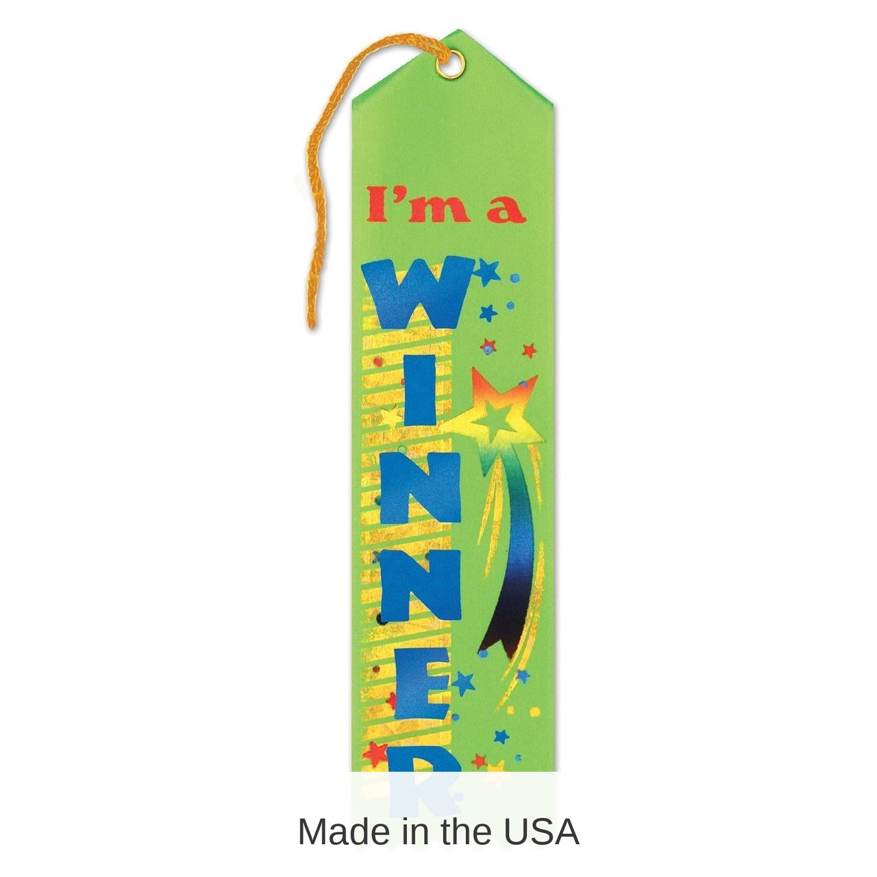 6 Pack Bulk I'm A Winner Award Ribbon