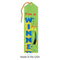 6 Pack Bulk I'm A Winner Award Ribbon