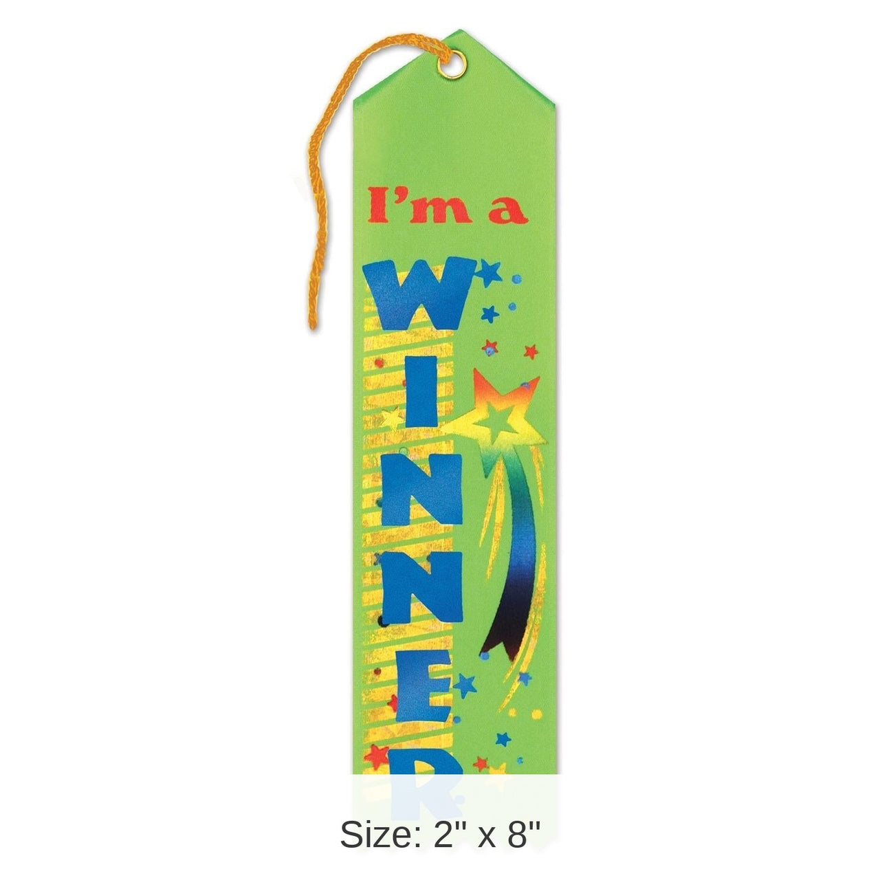 6 Pack Bulk I'm A Winner Award Ribbon