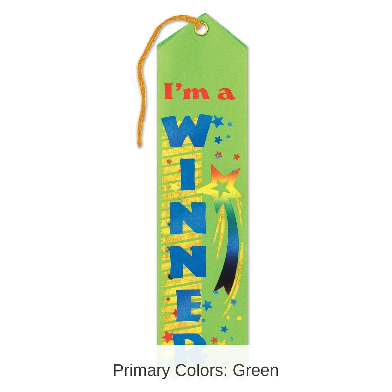 6 Pack Bulk I'm A Winner Award Ribbon