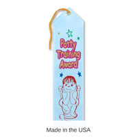 6 Pack Bulk Potty Training Award Ribbon