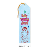 6 Pack Bulk Potty Training Award Ribbon