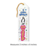 6 Pack Bulk I Can Dress Myself Award Ribbon