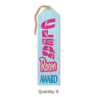 6 Pack Beistle Clean Room Award Ribbon