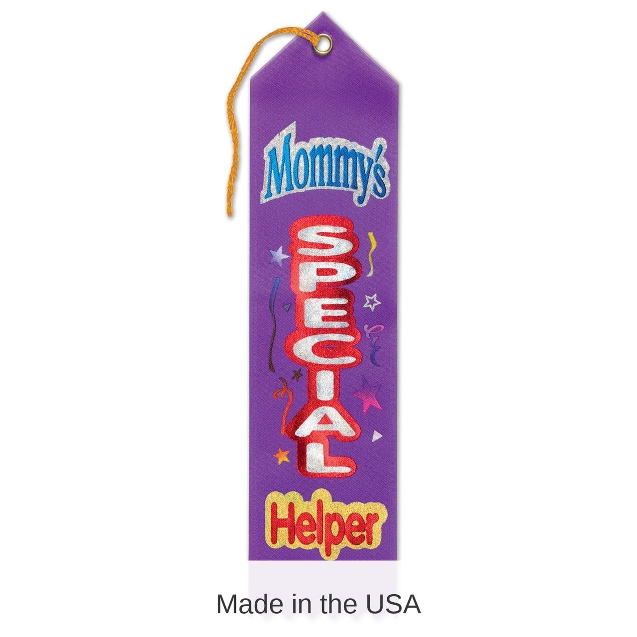 6 Pack Bulk Mommy's Special Helper Award Ribbon