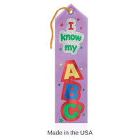 6 Pack Bulk I Know My ABC's Award Ribbon