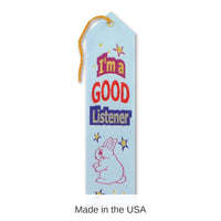 6 Pack Bulk I'm A Good Listener Award Ribbon