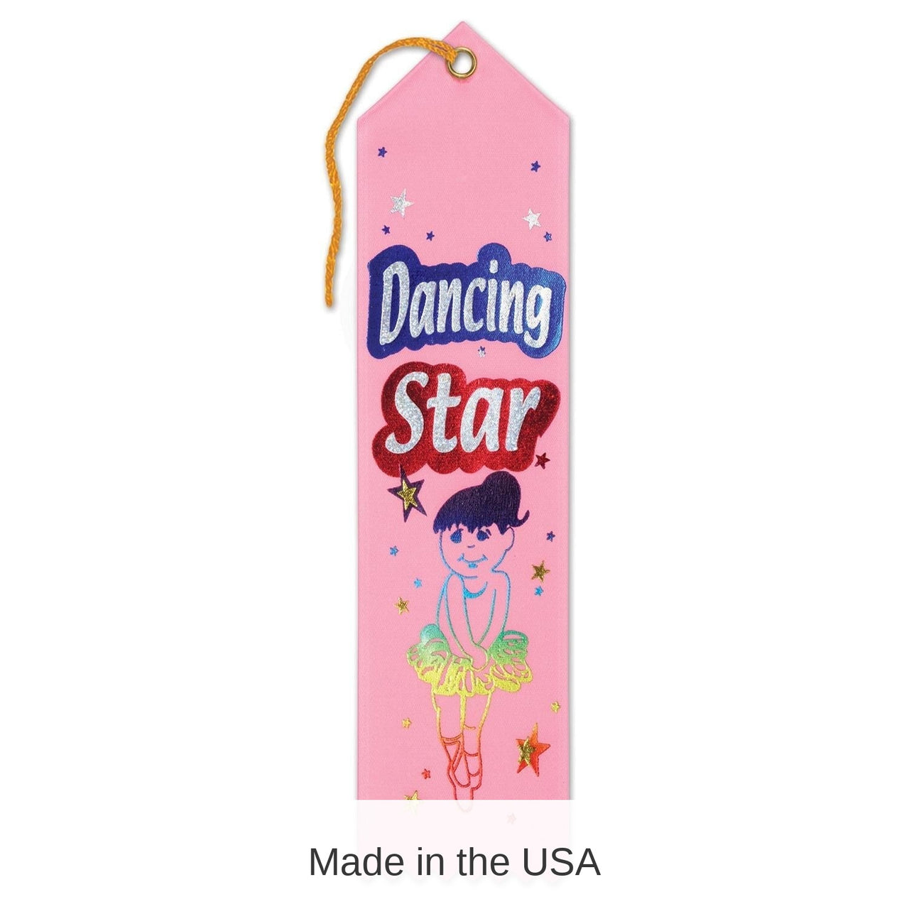 6 Pack Bulk Dancing Star Award Ribbon