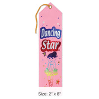 6 Pack Bulk Dancing Star Award Ribbon