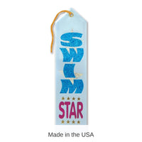 6 Pack Bulk Swim Star Award Party Ribbon