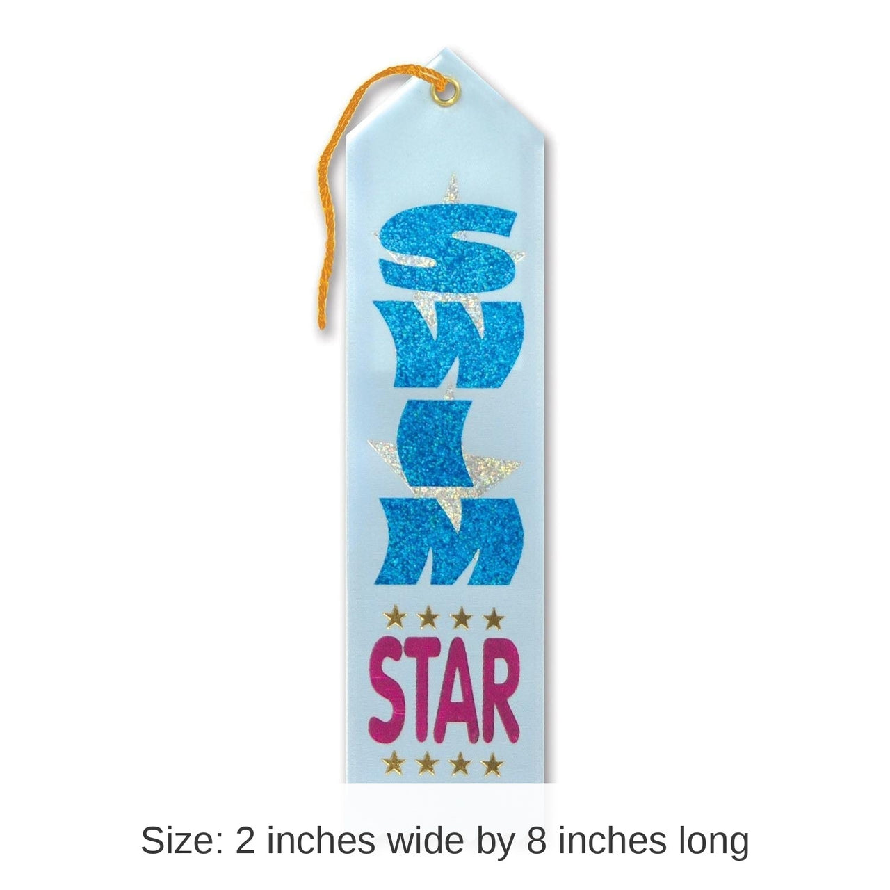 6 Pack Bulk Swim Star Award Party Ribbon