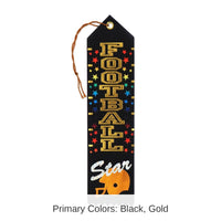 6 Pack Bulk Football Star Award Ribbon