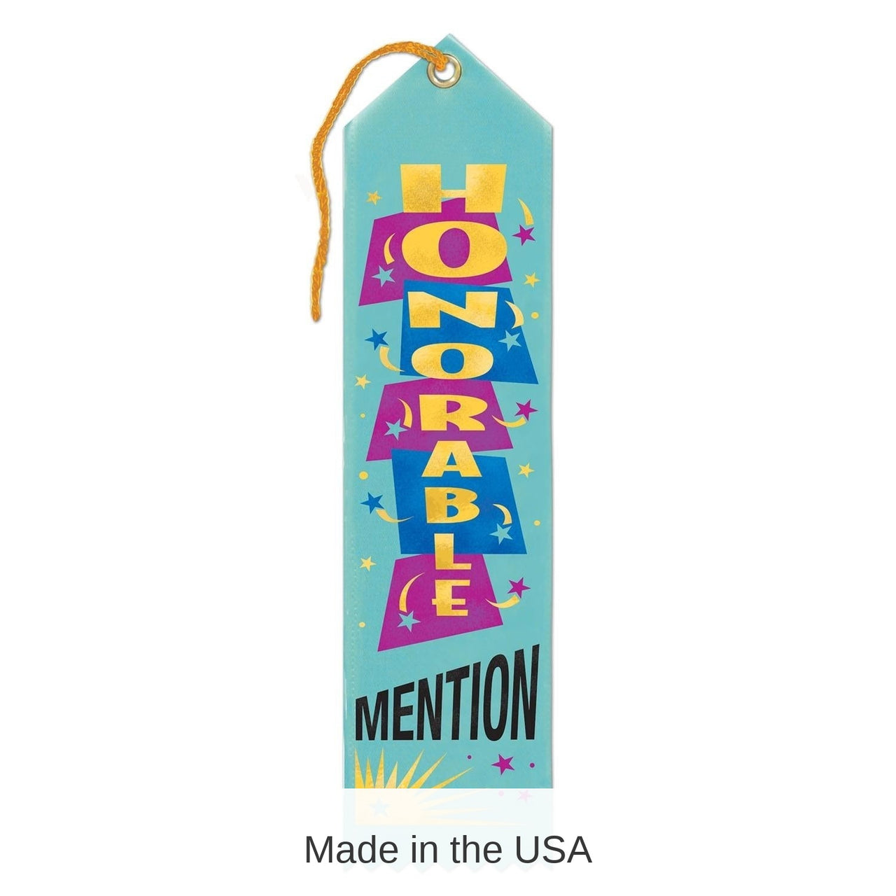 6 Pack Bulk Honorable Mention Award Ribbon