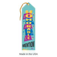 6 Pack Bulk Honorable Mention Award Ribbon