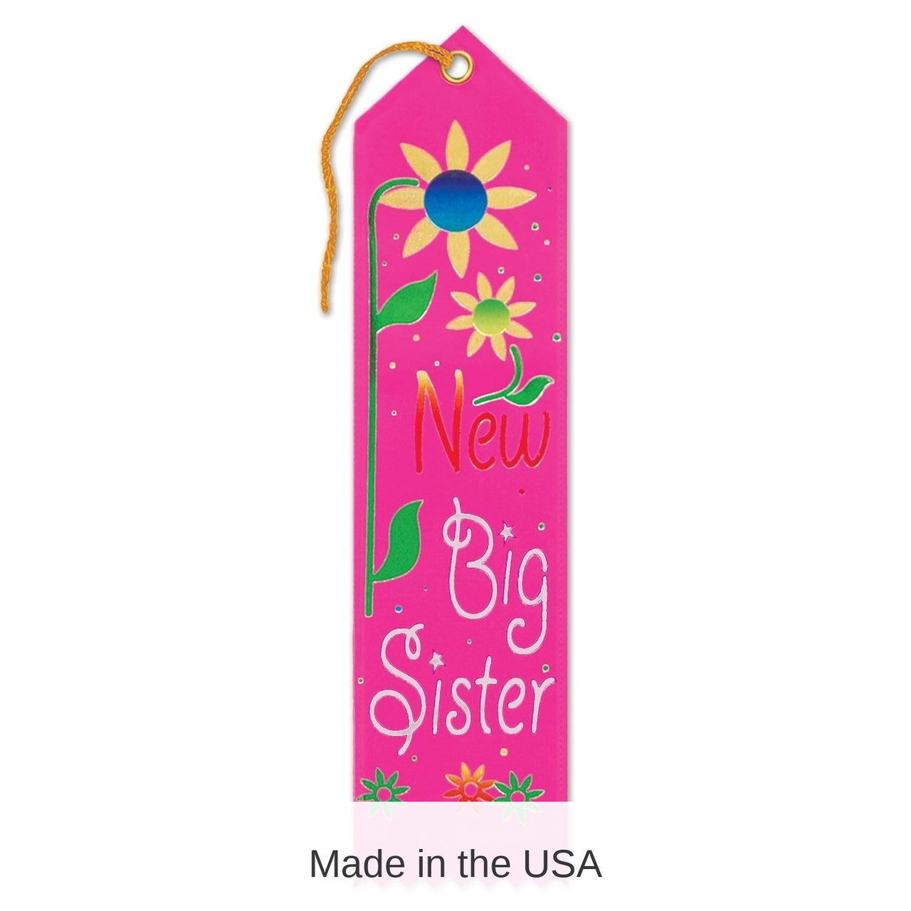 6 Pack Bulk New Big Sister Award Ribbon