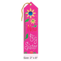 6 Pack Bulk New Big Sister Award Ribbon