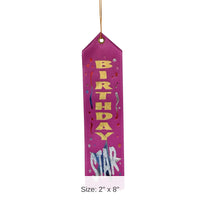 6 Pack Bulk Birthday Party Star Award Ribbon