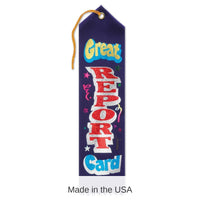 6 Pack Bulk Great Report Card Award Ribbon