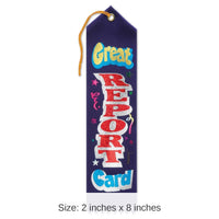 6 Pack Bulk Great Report Card Award Ribbon