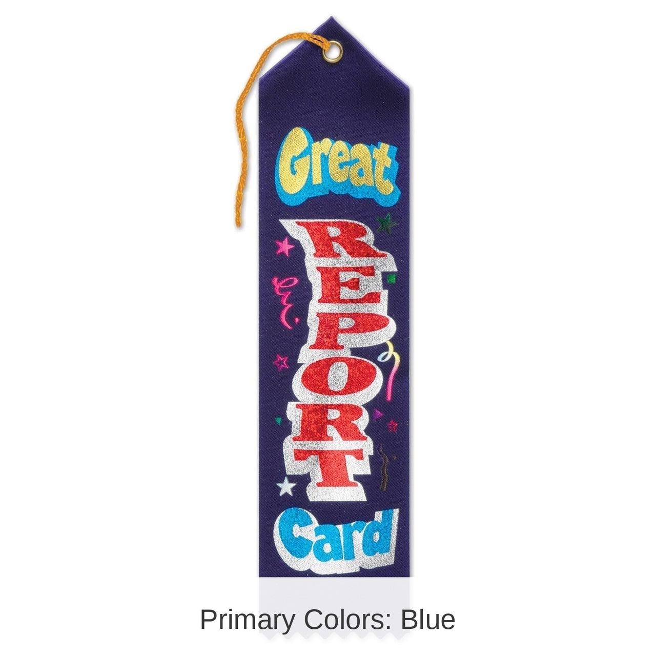 6 Pack Bulk Great Report Card Award Ribbon