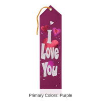 6 Pack Bulk Valentine's Day I Love You Award Ribbon