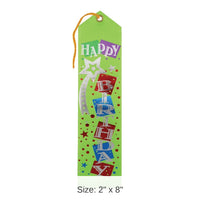6 Pack Bulk Happy Birthday Award Ribbon