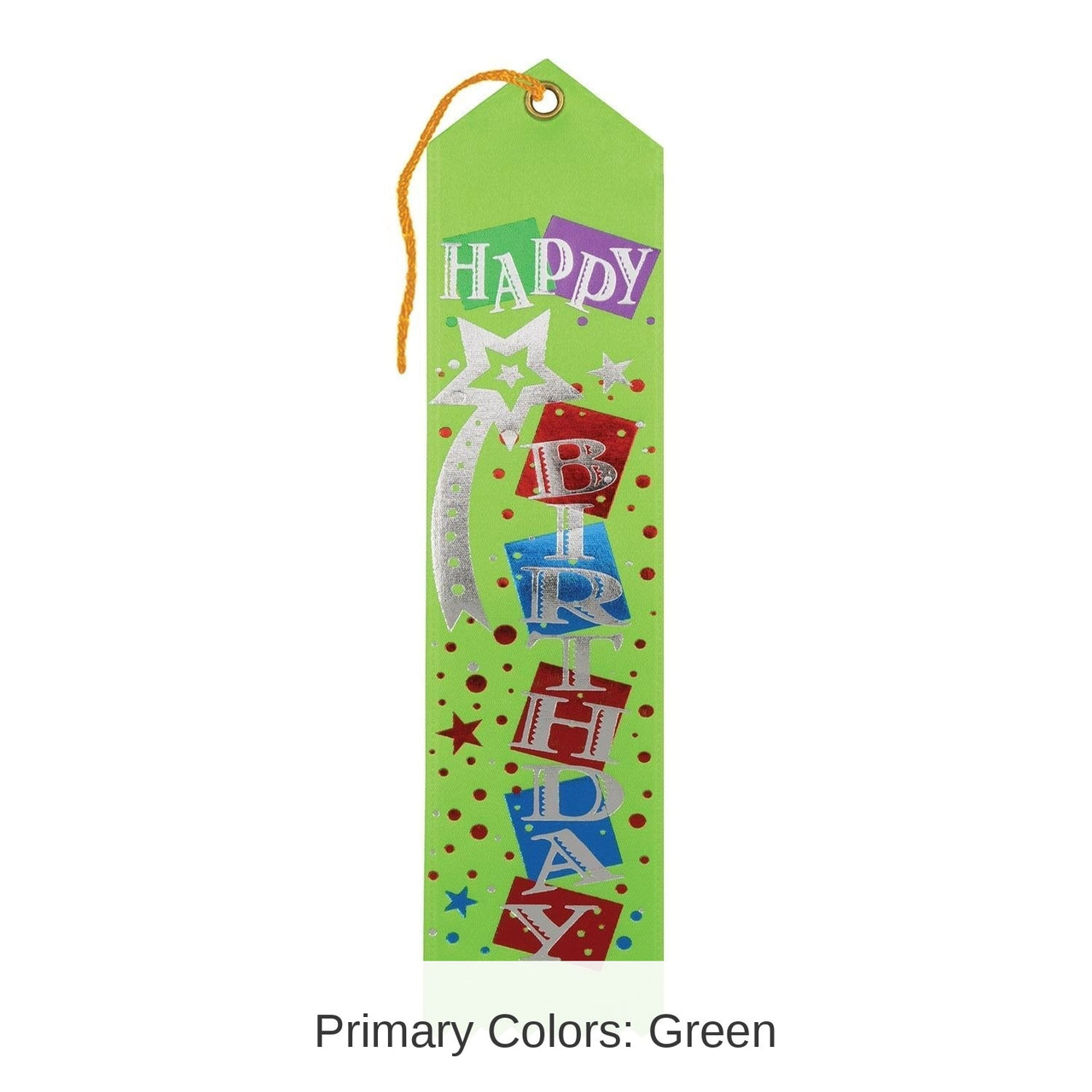 6 Pack Bulk Happy Birthday Award Ribbon