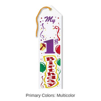 6 Pack Bulk My 1st Birthday Award Ribbon