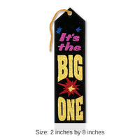 6 Pack Bulk It's The Big One Award Ribbon