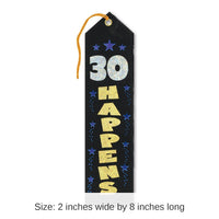 6 Pack Bulk 30 Happens Award Ribbon