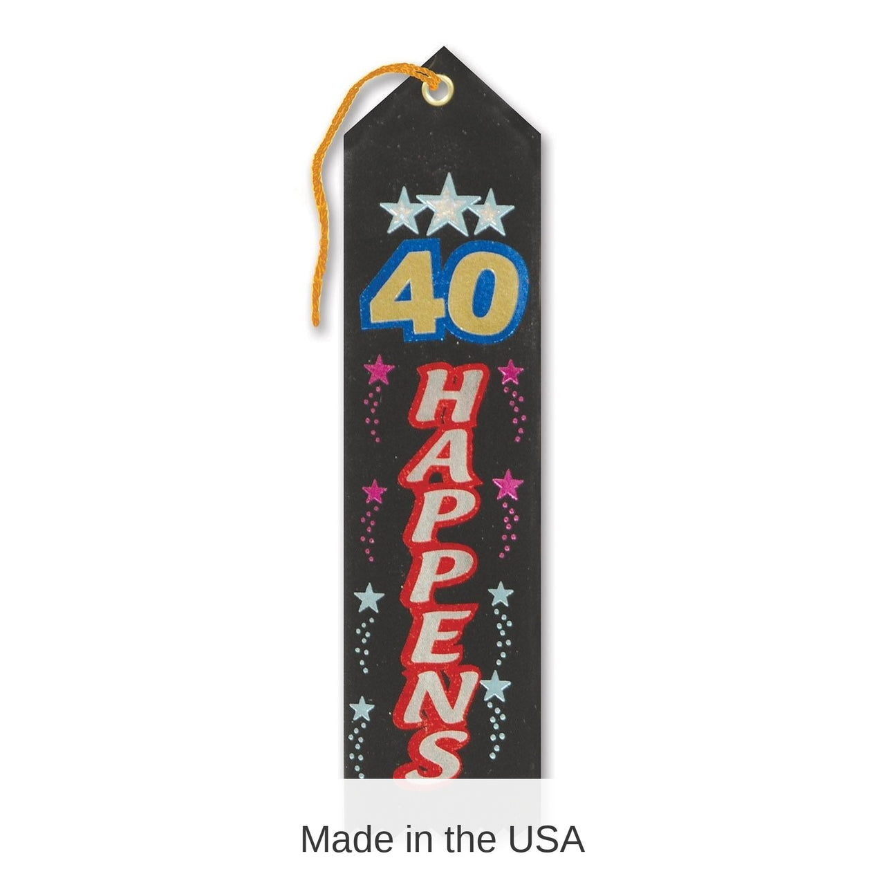 6 Pack Bulk 40 Happens Award Ribbon