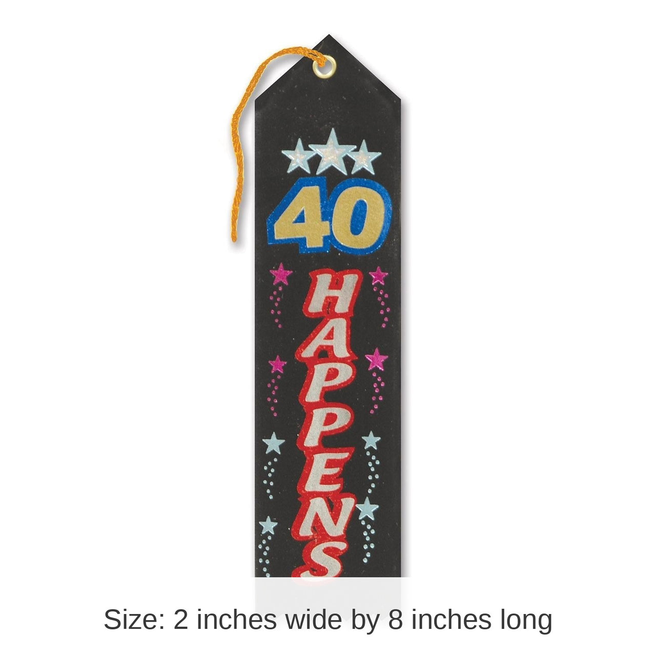 6 Pack Bulk 40 Happens Award Ribbon