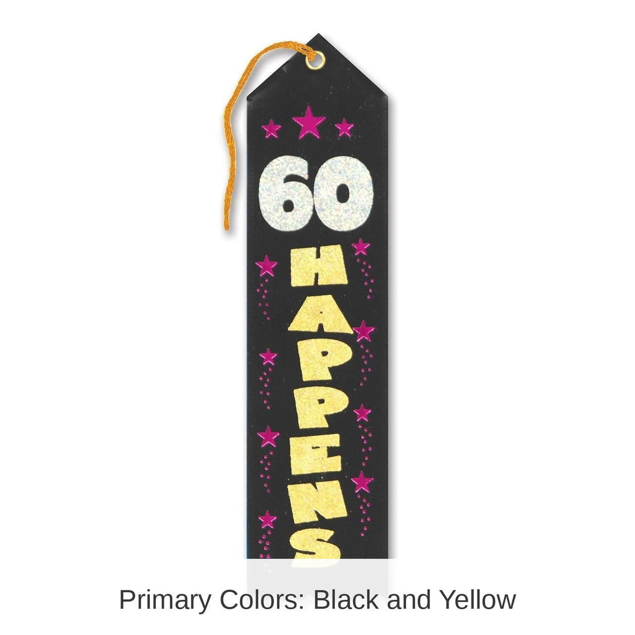 6 Pack Bulk 60 Happens Award Ribbon