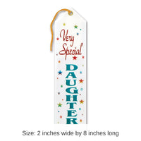 6 Pack Bulk Very Special Daughter Award Ribbon