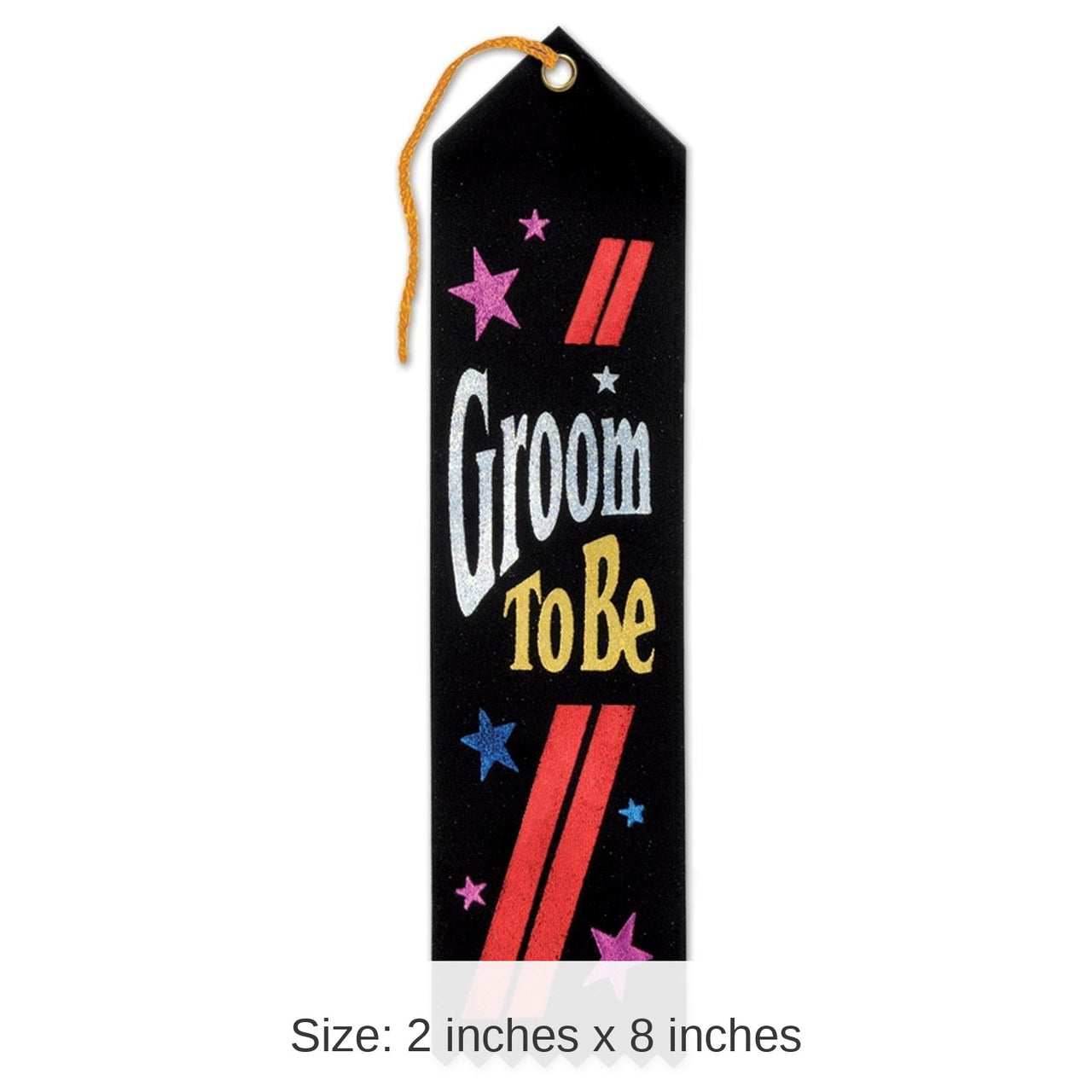 6 Pack Bulk Groom To Be Award Ribbon