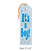 6 Pack Bulk It's A Boy! Award Ribbon