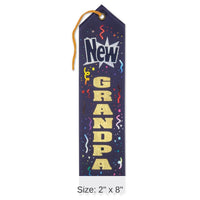 6 Pack Bulk New Grandpa Award Ribbon