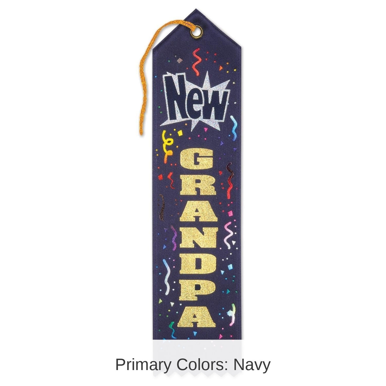 6 Pack Bulk New Grandpa Award Ribbon